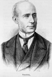 Vincent Benedetti francia diplomata (1817-1900) portréja