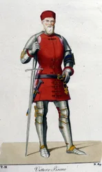 Vittore Pisani portréja. velencei admirális (1324-1380).