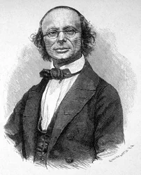 Wilhelm Weber (1804-1891) német fizikus portréja.