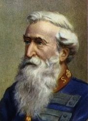 William Booth portréja A metodista egyház lelkésze és az Üdvhadsereg alapítója.