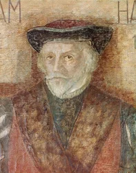 William Harvey angol orvos portréja (festmény
