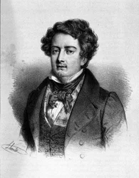Adolphe Nourrit francia tenor (1802-1839) portréja.