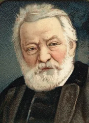Victor Hugo (1802-1885) francia író portréja.