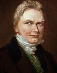 Jons Jacob Berzelius (1779-1848) svéd kémikus portréja Névtelen festmény. 19. század. A Svéd Királyi Tudományos Akadémia könyvtára, Stockholm