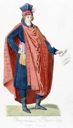 A nép képviselője az 1792-es francia forradalom idején.
