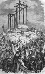 Samblancay meghalt, akit 1527-ben felakasztottak.