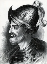 Stephen of Blois (Stephen of England, c1097-1154), c1900 (metszet)