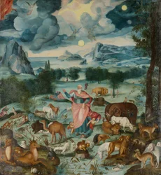 A teremtés, 1600 körül (olaj a panelen)
