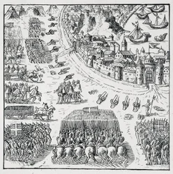 Anjou hercegét (III. Henriket), miután 1573-ban megválasztották Lengyelország királyává, és kénytelen volt szüntelenül elmenni, hogy birtokba vegye ezt a koronát, La Rochelle ostromát feloldották, és a rochelloiak megkaptak mindent, amit kértek maguktól, s