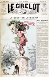 A Lohengrin-kérdés: Wagnerben felállítandó műemlékprojekt – az 1891.09.20-i „” Le Grelot”-ban