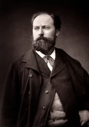 Henri-Paul Motto művész az 1881-es Párizsi Szalon alkalmából fényképezett