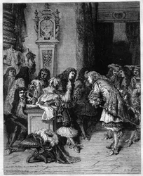 A drámaíró Moliere (Jean Baptiste (Jean-Baptiste) Poquelin