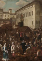 A milánói Grand Marche Verziere kilátása