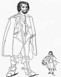 Walter Parsons és Sir Jeffrey Hudson, A The Strand Magazine 1894-es kiadásából.