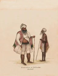 Jullundur körzet Zemendarjai ?, 1850 körül