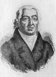 Pierre-François Percy báró (1754-1825), francia sebész portréja.