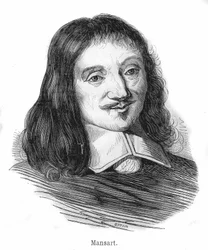 François Mansart (1598-1666) francia építész portréja.