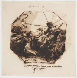 Rajz, Ceres kéri Jupitertől Proserpina visszatérését, 1812
