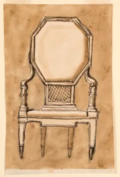 Rajz, szék, 1780-90