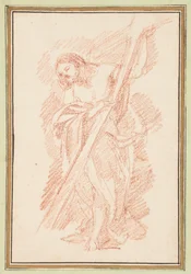 Rajz, Krisztus állva, 1759-70 körül