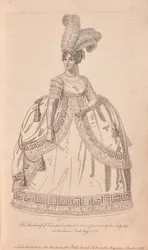 Anne Townshend, Marchioness Townshend teljes udvari ruhában