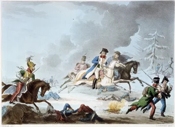 Bonaparte a krasznoi csatában – a londoni Sutherland, Dubourg, „” Napóleoni háborúkban”