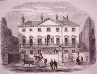 Cambridge-ház Piccadilly-ben 1860-ban, Palmerston miniszterelnök otthona