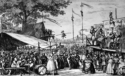 Cirkusz: sétáló - „” Államszüneti napok, július”, Trimolet, a „” Képregényes almanachban””