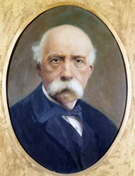 Francesco Crispi (1819-1901), olasz politikus. G. Perez festménye. Musee du Risorgimento Rómában.