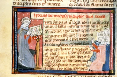 Hippokratész (-460 - -377) versenyt ad - A középkor megvilágítása (ref.418