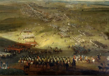 Holland háború: Kokesbergi csata (1677), más néven Kochersberg (Elzászban) Névtelen 1677-es festmény. Chateau De Vaux Le Viscount.