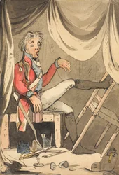 „Ha bárki azt mondja, hogy részegen állok őrséget - a fenébe, majd kielégítem egy rúgással - a fenébe”, 1796