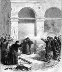 A párizsi kommün 1871-ben. Petroleum meglepetés rue de Rivoli.