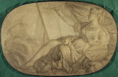 La Peinture (allegória, díszítő festmény a Hôtel La Rivière számára, majd Canillac