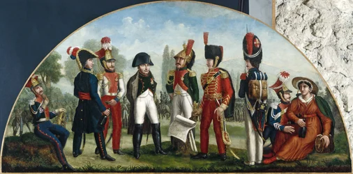 Austerlitz nyomában. Borkereskedő tábla, 1800 és 1815 között (tábla)