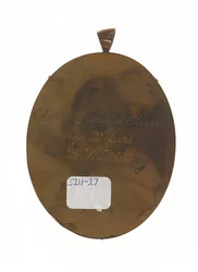 Charles Augustus Elderton hadnagy (1789-1841), 9. Madras bennszülött gyalogság, 1811. február 25. (miniatűr elefántcsonton)