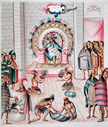 Felajánlás a királynak (Akvarell, 1770-1780 körül)