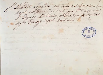 Mise-en-scene részletek Giuseppe Aldrovandini „” Mitridate”” operájának ábrázolásához
