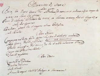 Jegyzetek Giuseppe Aldrovandini Mithridátus című operájának (1706) színpadra állításához