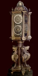 Bolygóóra (csillagászati gép). 16. század. Musee Guimet.