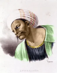 Averroes portréja (1126 - 1198).