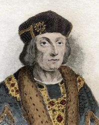 VII. Henrik (1457-1509), angol király portréja.