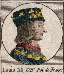 XII. Lajos király arcképe