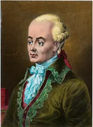 Luc de Clapiers, de Vauvenargues márki (1715-1747), francia moralista portréja. 18. századi metszet. Magángyűjtemény.