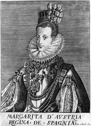 Ausztriai Margarita (1480-1530), I. Maximilian lánya portréja.