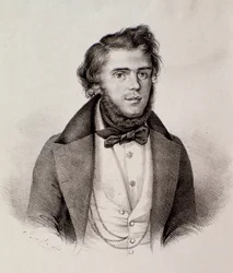 Michele Rapetti portréja (metszet