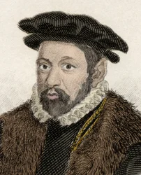Sir Nicholas Bacon (1510-1579) angol politikus és jogász portréja.