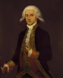 Federico Carlos Gravina (1756-1836) spanyol tengerész és katona portréja, 18. század vége - 19. század (olaj, vászon)