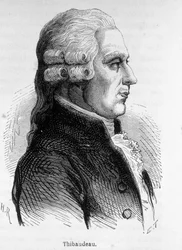Thibaudeau francia politikus (1765-1854) portréja.
