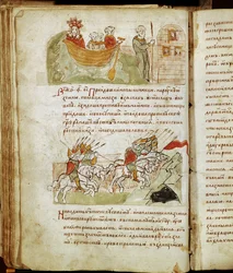 Radziwill krónika, részlet